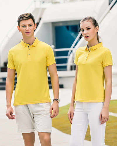 夏季短袖Polo衫(shān)定制